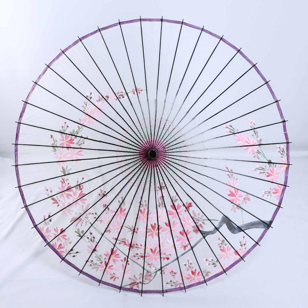 PB248 番傘　破れていない物5本まとめて　4本箱入り