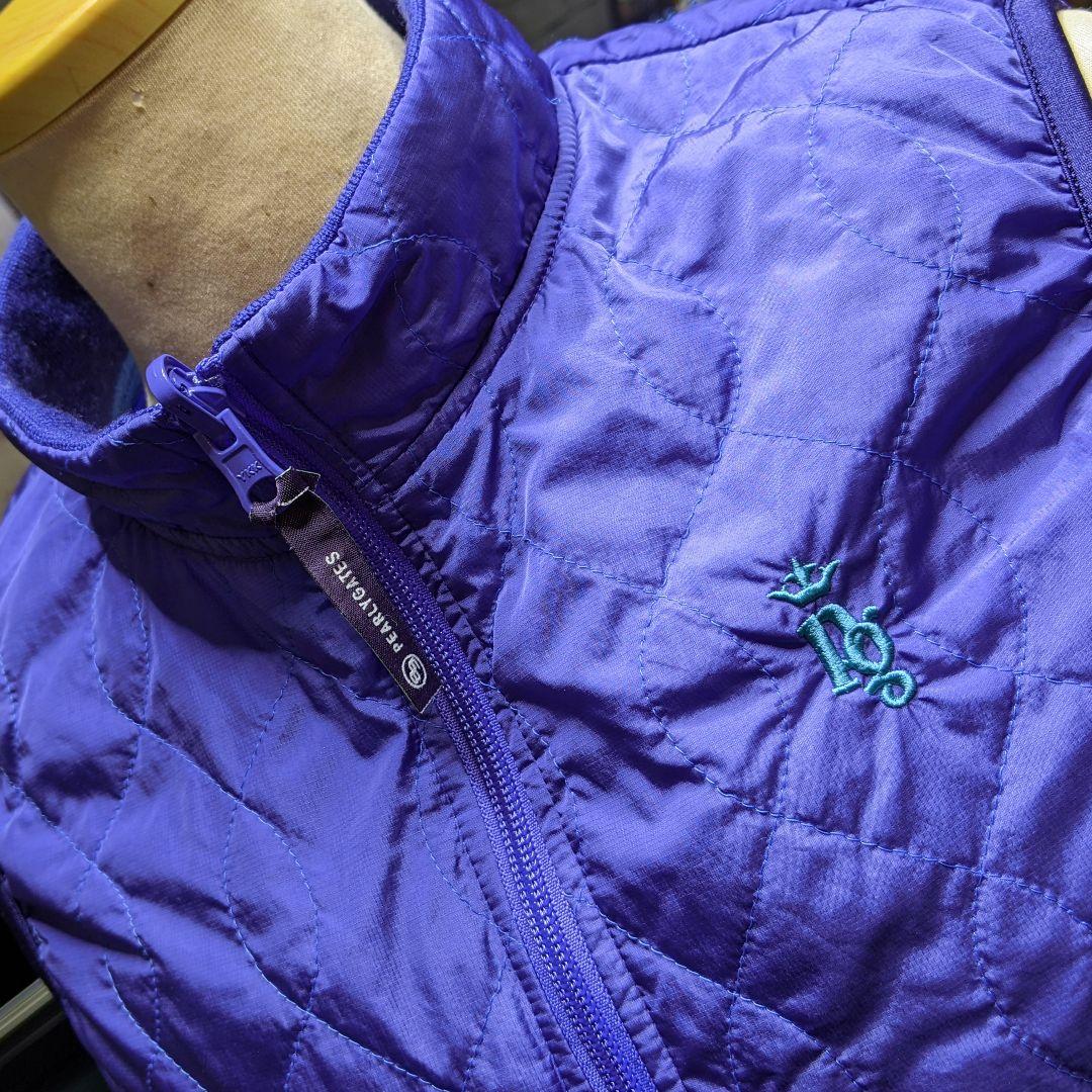 パーリーゲイツ　キルティング　リバーシブル　ナイロン　中綿　ベスト　ゴルフウェア