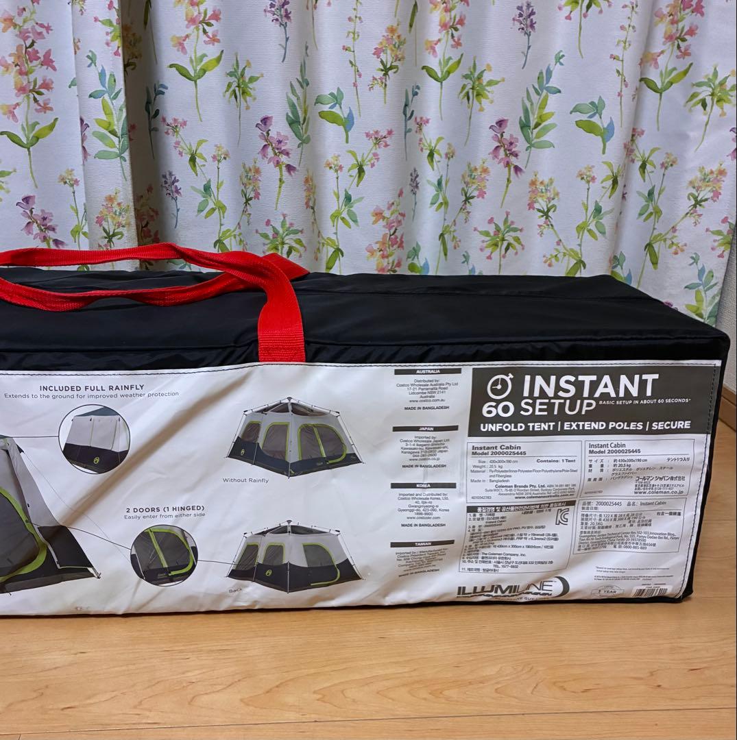 Coleman instant cabin 10 person キャビンテント
