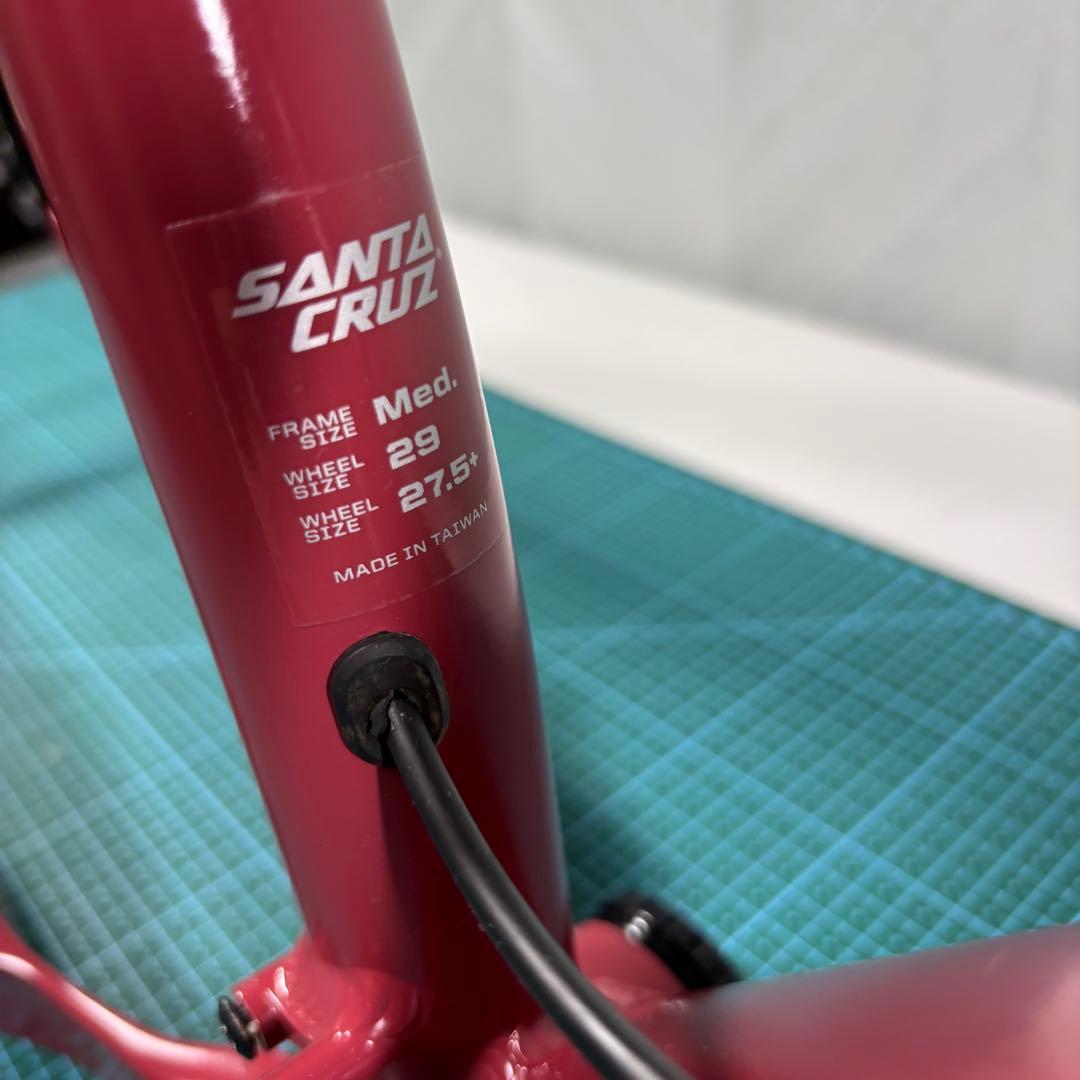 santacruz chameleon フレームフォークセット