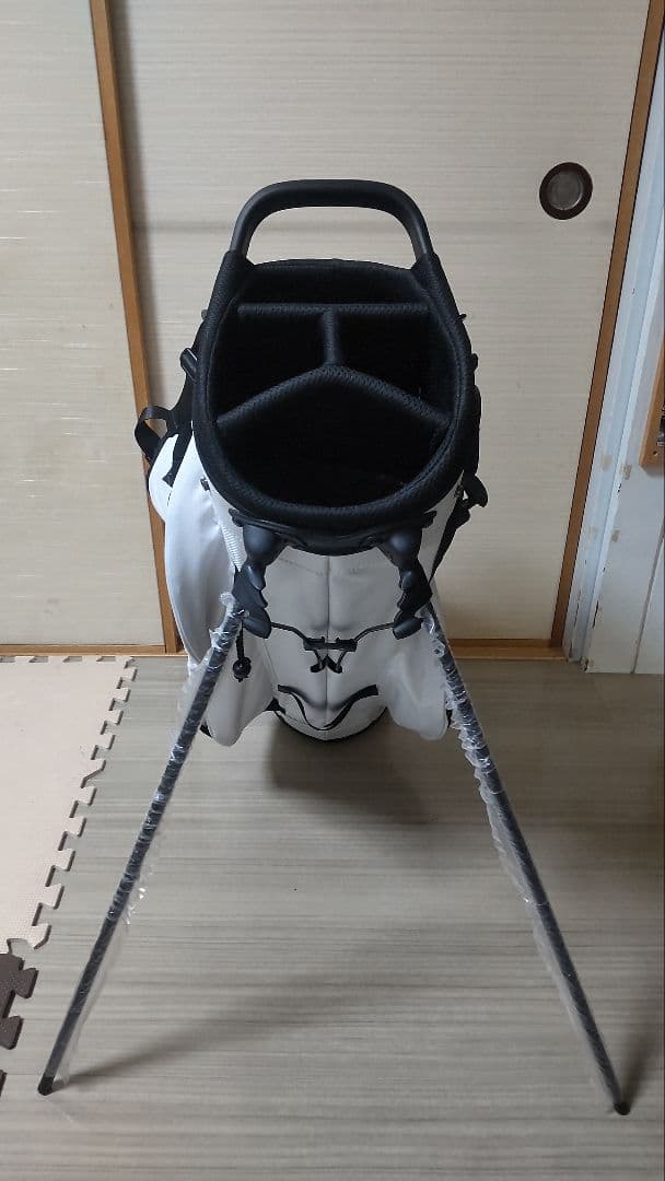 Hyperlaunch GOLF キャディバッグ ホワイト/ブラック