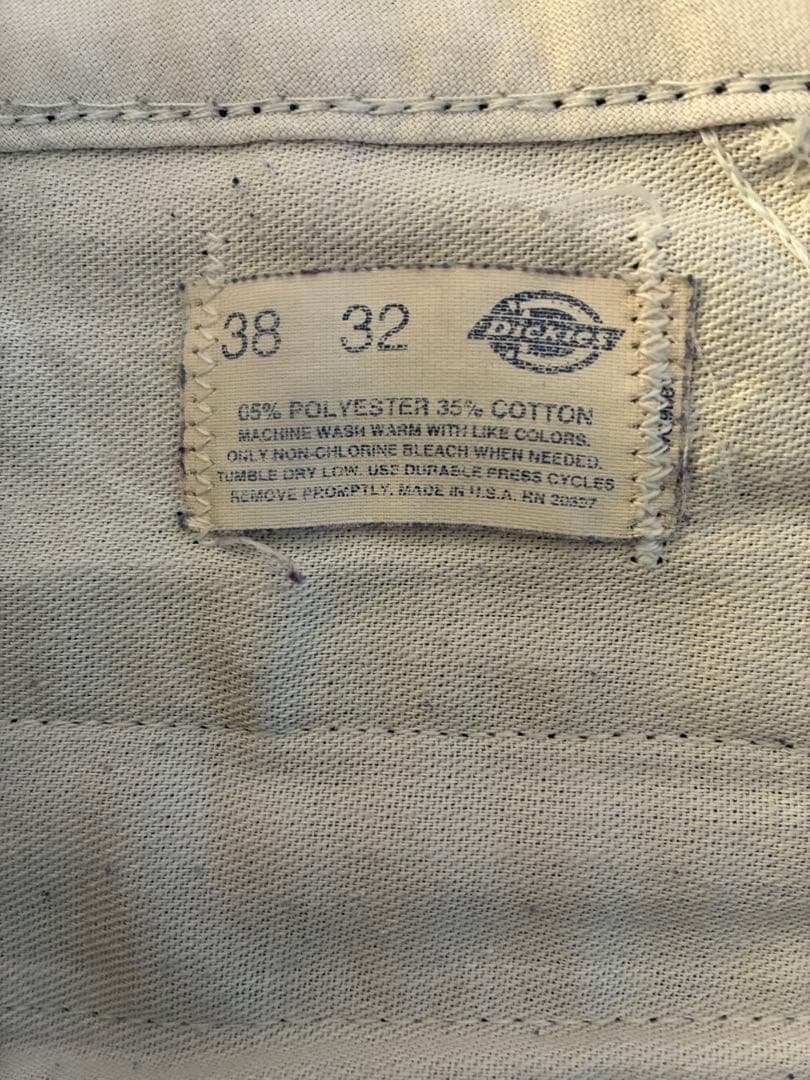 Dickies アメリカ製 ブラック 38×32 made in usa