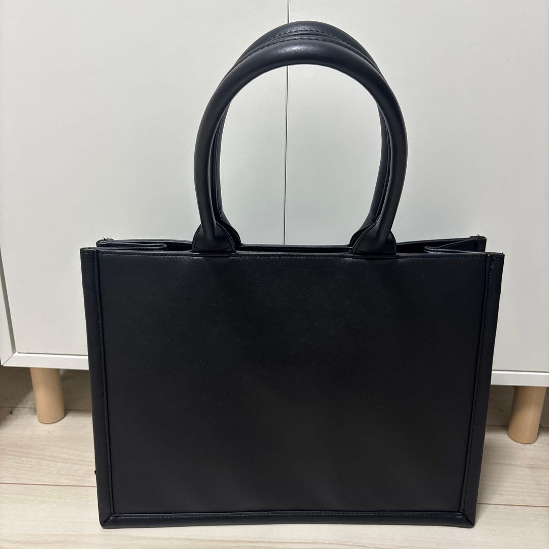 Darich ロゴレザートートバッグ ブラック BLK