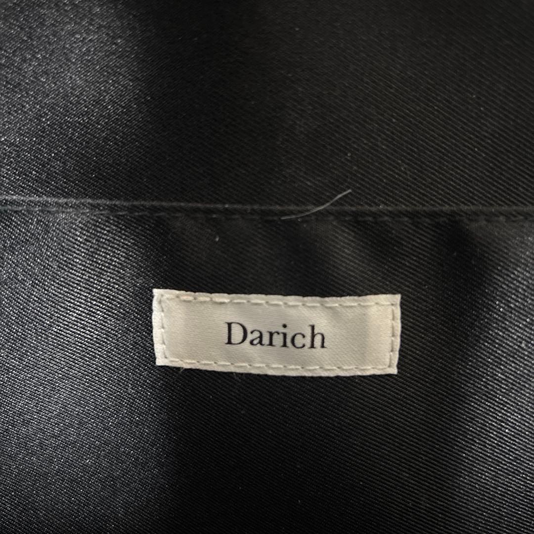 Darich ロゴレザートートバッグ ブラック BLK