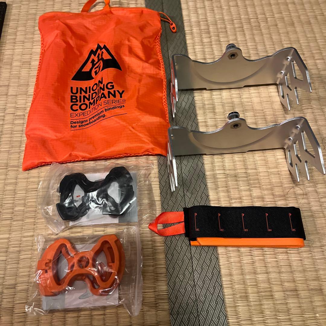UNION ビンディング　クランポン 160mm スプリット　バックカントリー