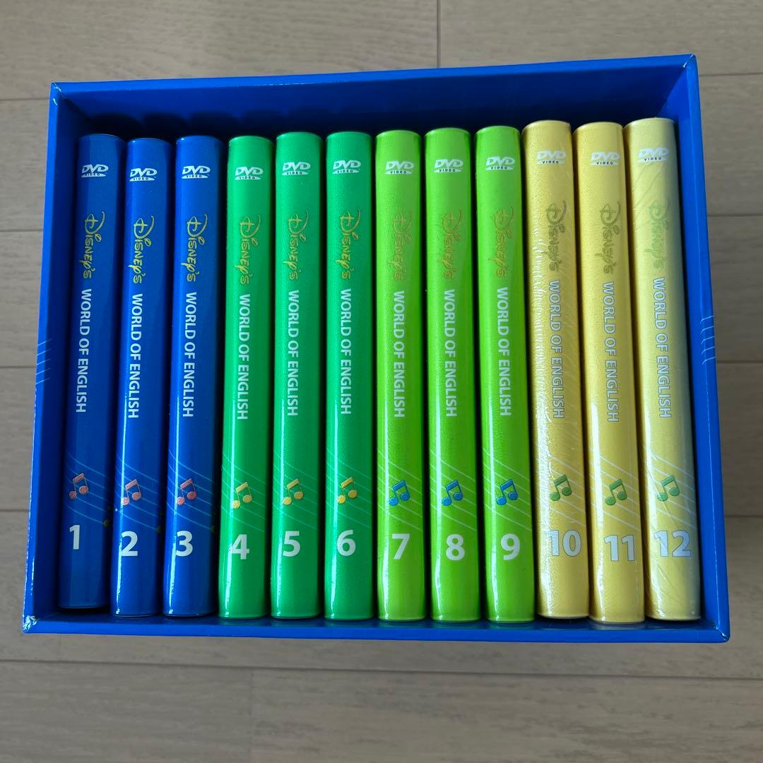 Disney WORLD OF ENGLISH DVD 1-12巻シングアロング