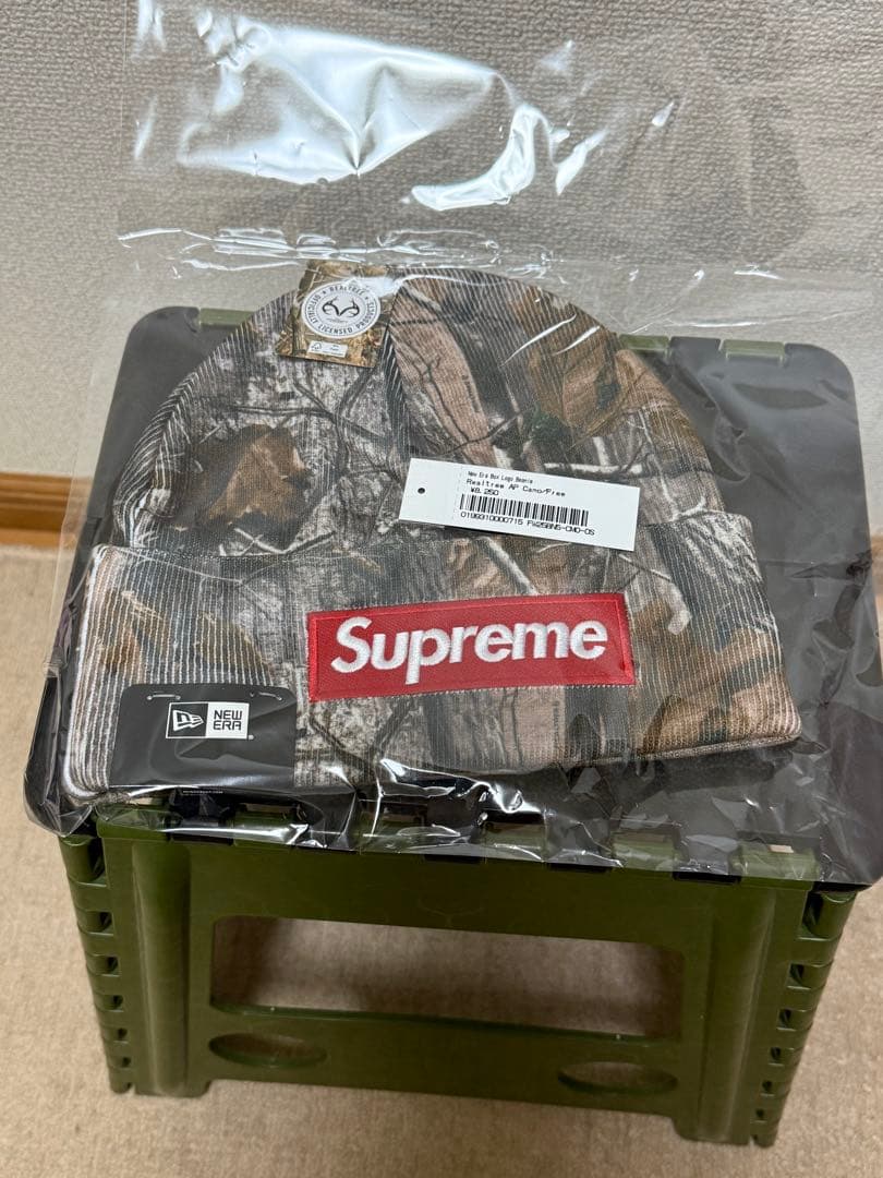 帽子 Supreme Box Logo Beanie Realtree AP Camo