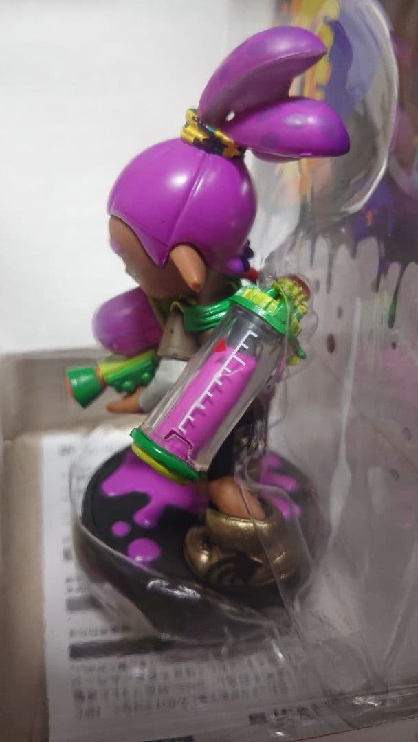 新品未開封 amiibo ボーイ パープル スプラトゥーンシリーズ