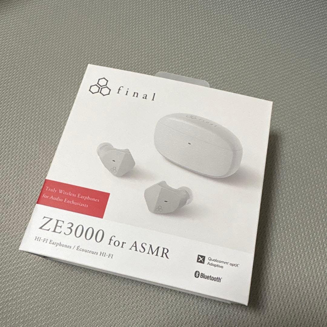 ヘッドホン final ZE3000 for ASMR