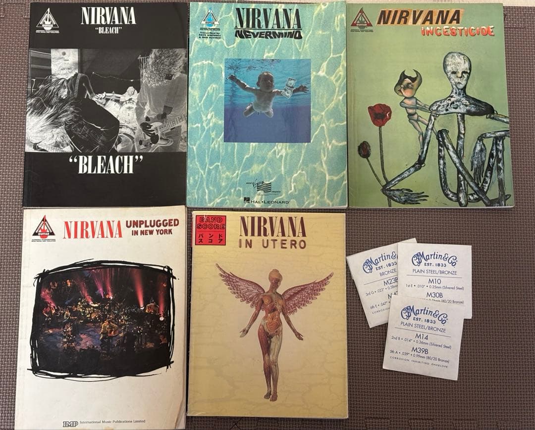 NIRVANA ニルヴァーナ ギタースコア バンドスコア 5点　おまけ付き