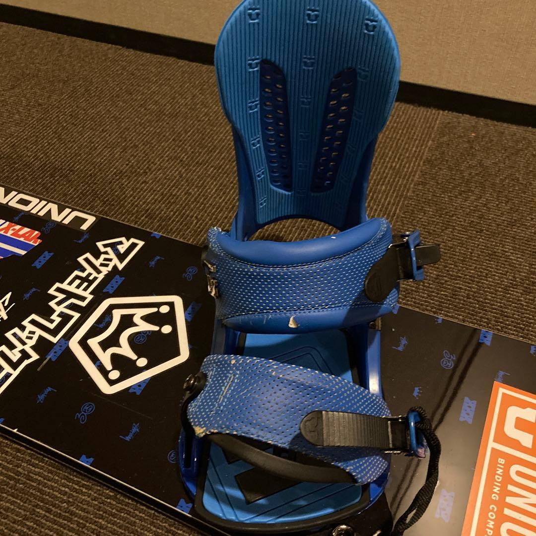 STUSSY x DAYLIFE スノーボード155cm+ビンディングUNION