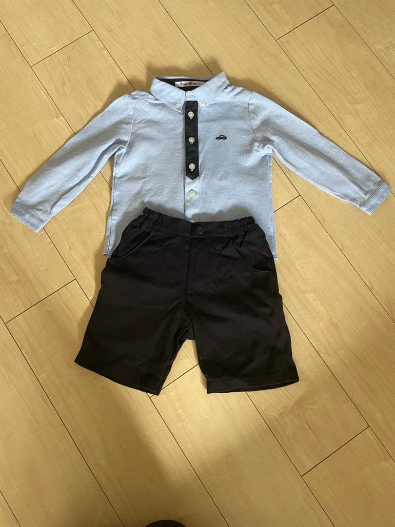 ⭐︎お値下げ⭐︎ familiar フォーマル3点セット　100cm