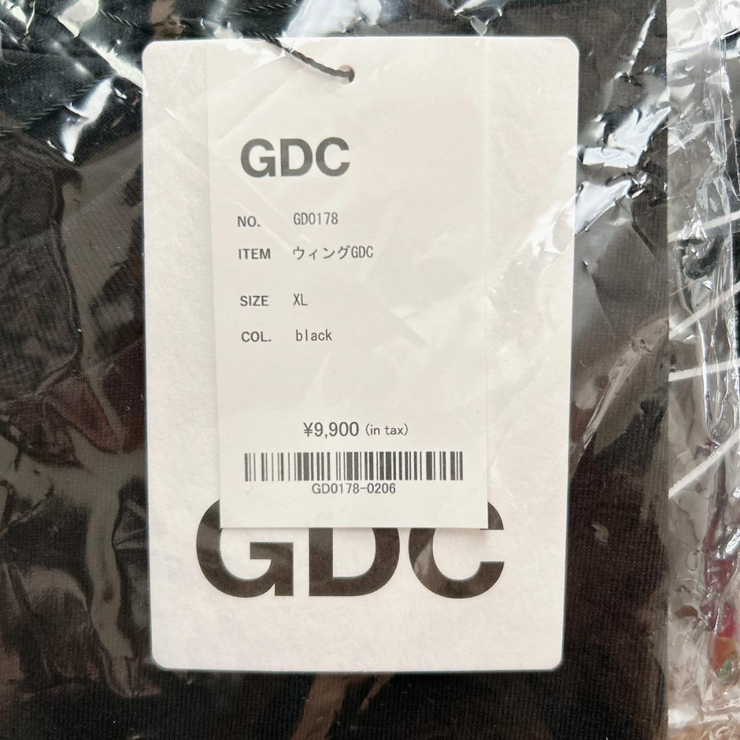 GDC WING Tee ウイング Tシャツ ブラック XL