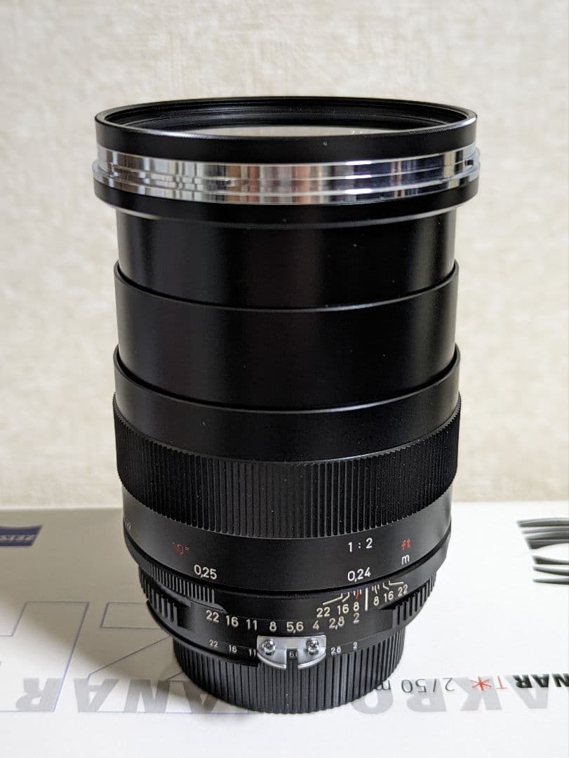 レンズ(単焦点) Carl Zeiss Makro Planar T* 50mm F2 ZF