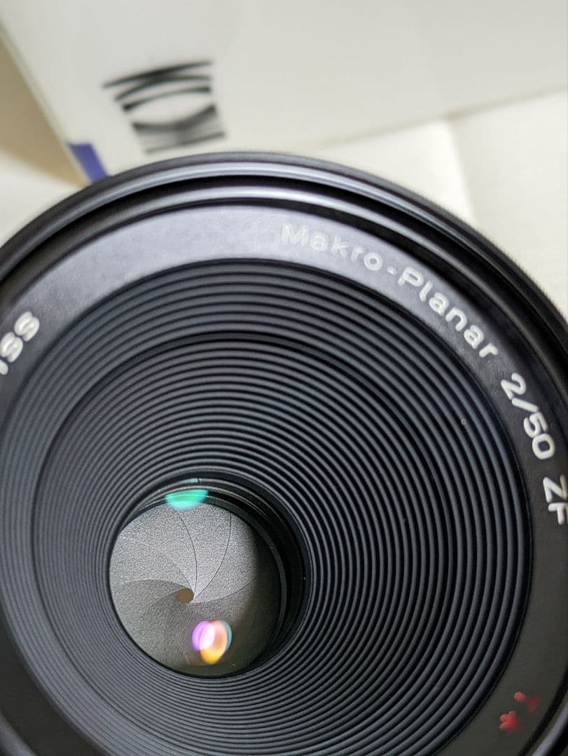 レンズ(単焦点) Carl Zeiss Makro Planar T* 50mm F2 ZF