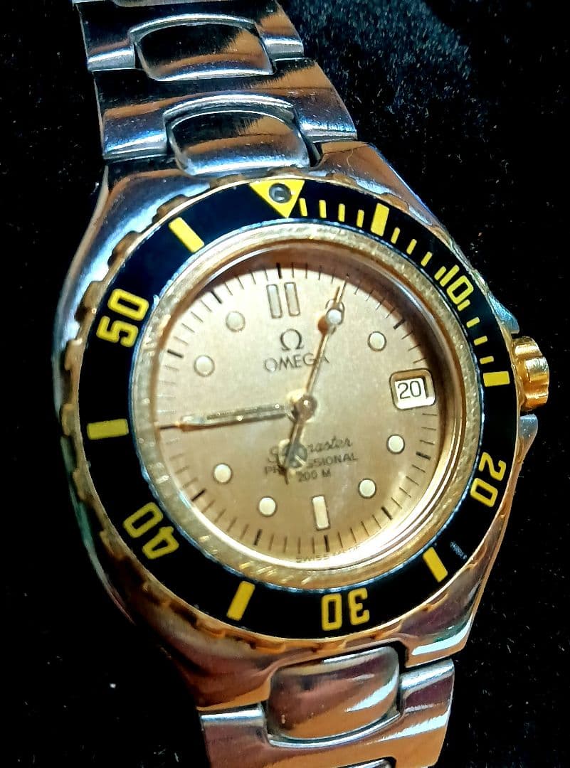 オメガ　シーマスタープロフェッショナル200m　ボーイズ&レディース腕時計 稼働
