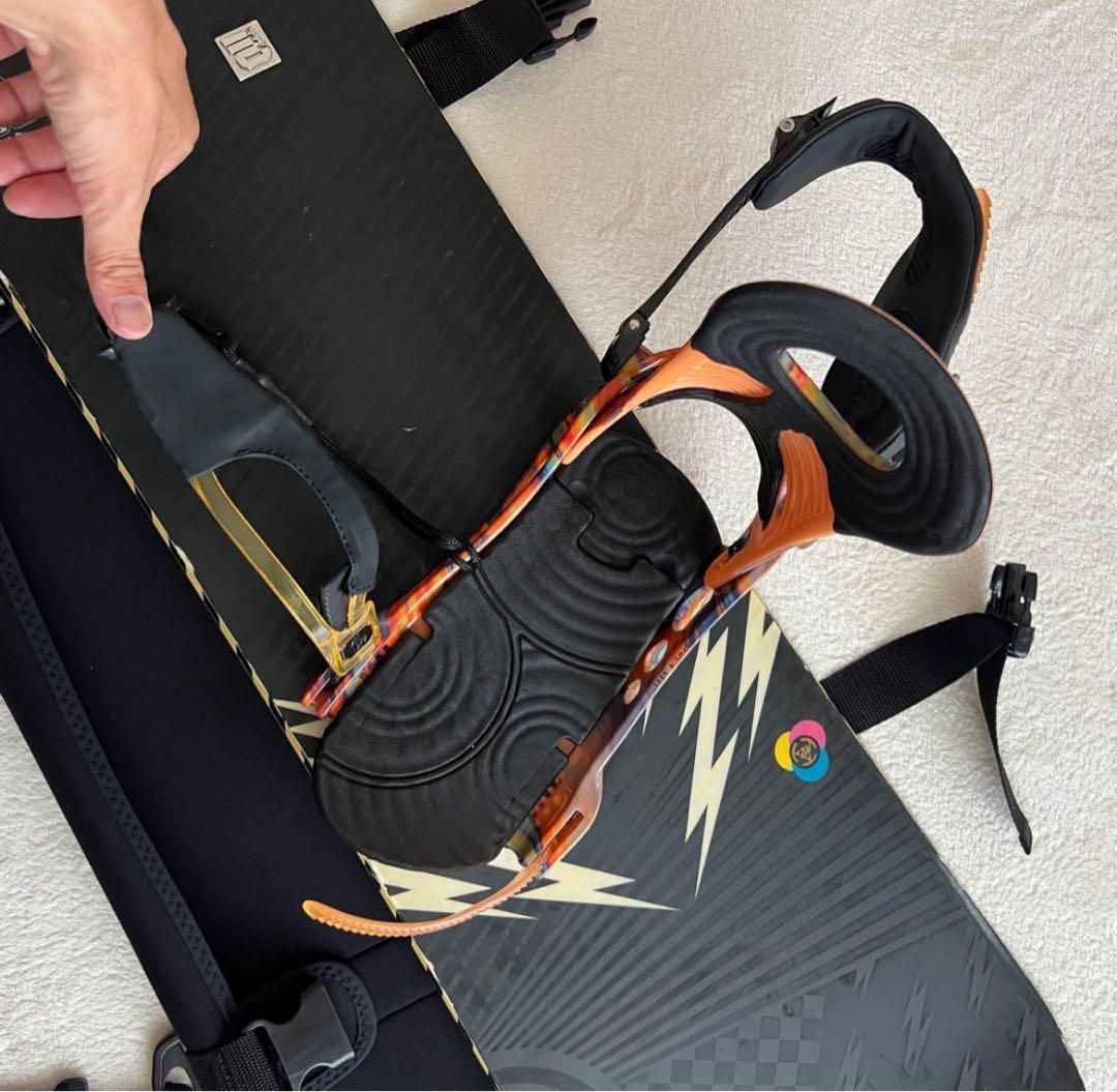 スノーボード12点セット収納バッグ※使用者176cm 73kg