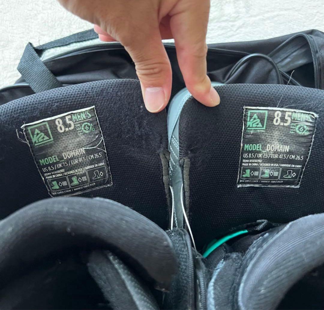 スノーボード12点セット収納バッグ※使用者176cm 73kg