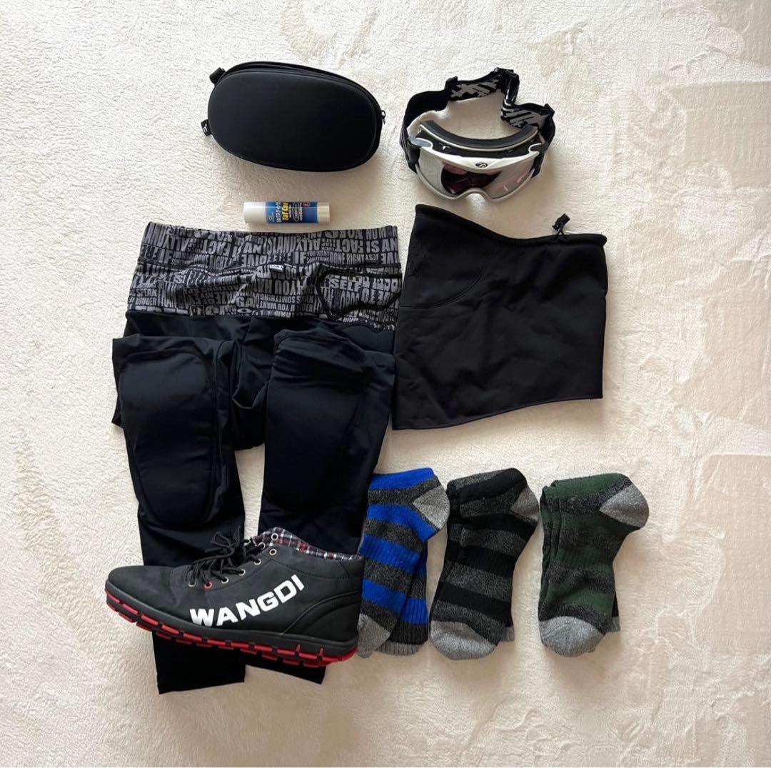 スノーボード12点セット収納バッグ※使用者176cm 73kg