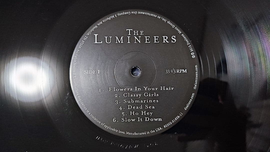 ルミニアーズ　レコード　4枚セット　The Lumineers