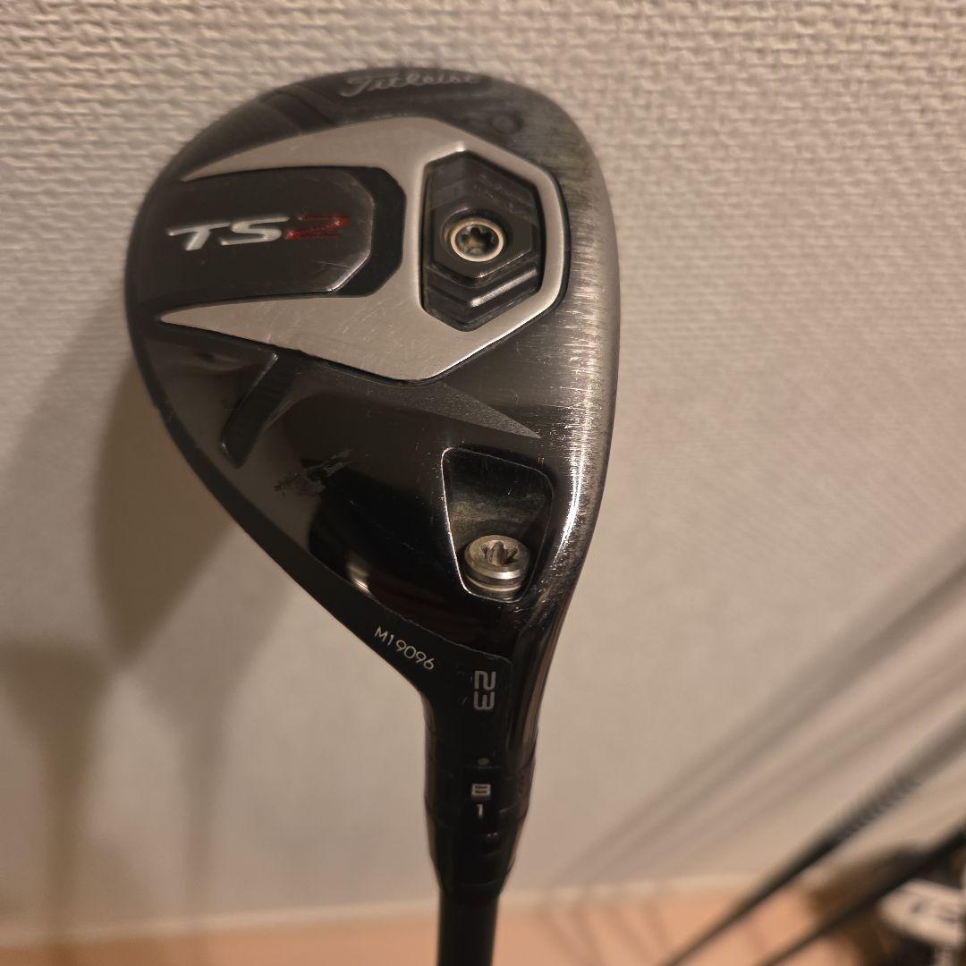 Titleist TS2 ユーティリティ、5本セット、TR ハイブリッド85S付