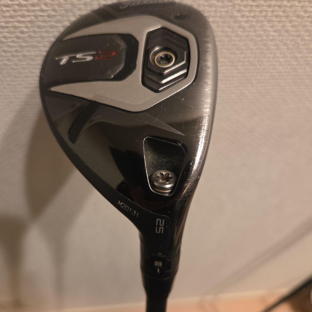 Titleist TS2 ユーティリティ、5本セット、TR ハイブリッド85S付