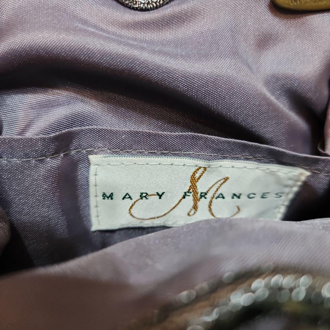 MARY FRANCES:メリーフランシスビーズ装飾パーティーバッグ