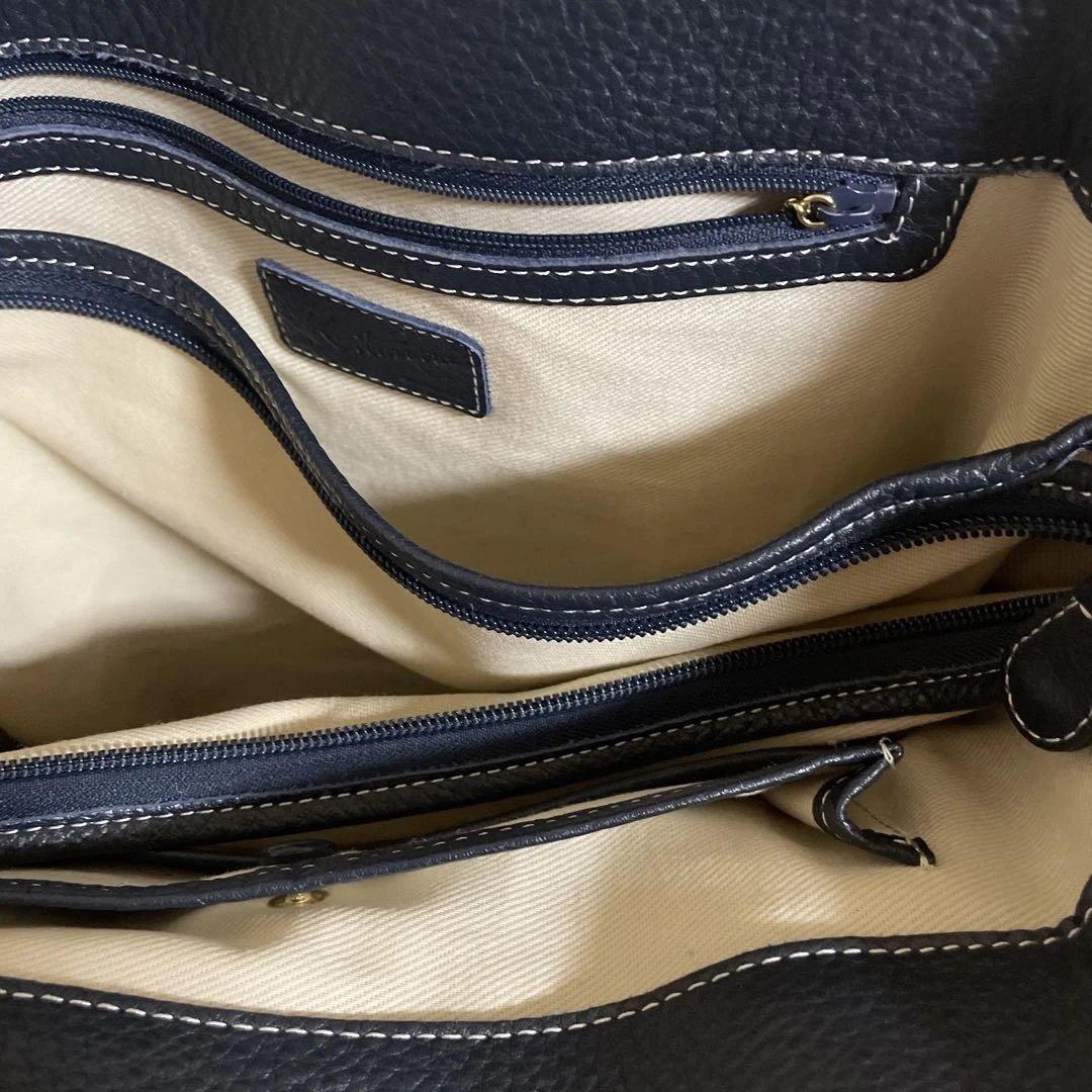 キタムラ 本革トートバッグ