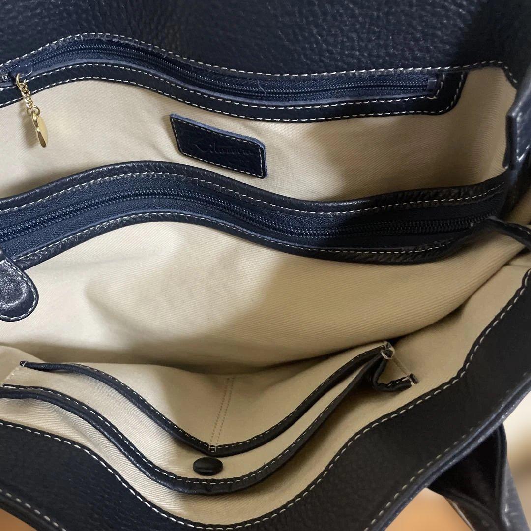 キタムラ 本革トートバッグ