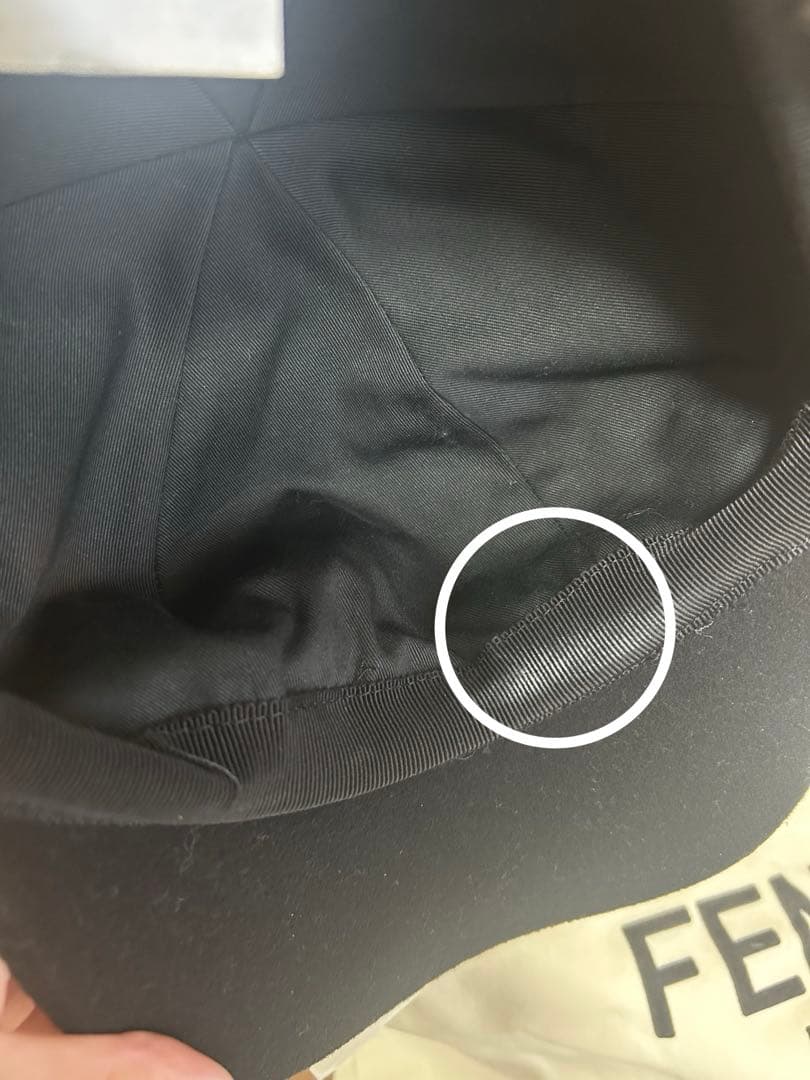 FENDI シアリングムートンキャスケット FFロゴ