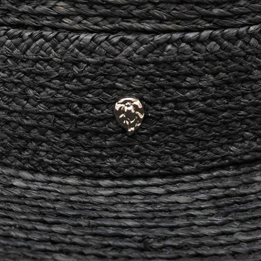 □ 45980★夏 ヘレンカミンスキー 帽子 ラフィアハット ブラック