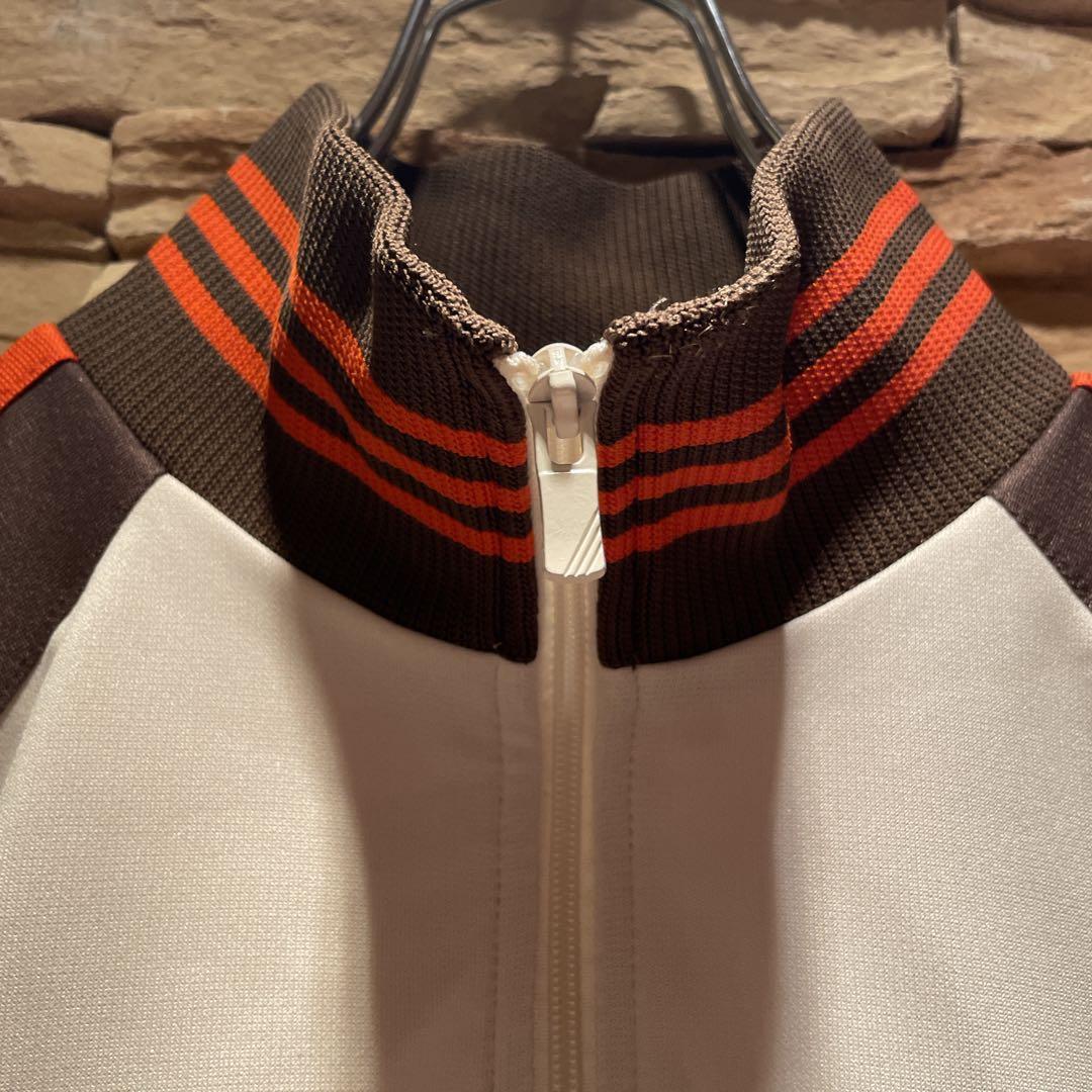 【極レア配色】y2k/在原みゆ紀/adidas/トラックジャケット/ベージュ/M