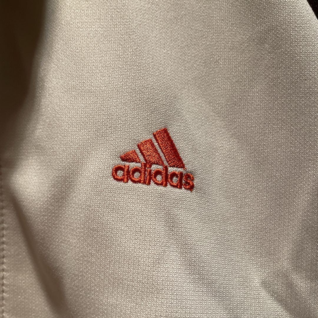 【極レア配色】y2k/在原みゆ紀/adidas/トラックジャケット/ベージュ/M