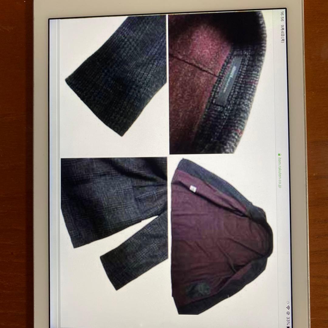 Y*u様 アルマーニ新品正規品　049 ハイクラス　ピュアウールモダンチエックジ