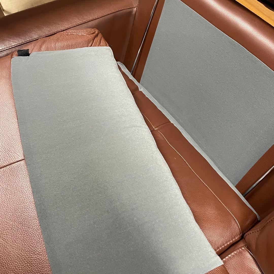 MUJI 無印良品⭐️革張り フェザー　2.5シーターソファー