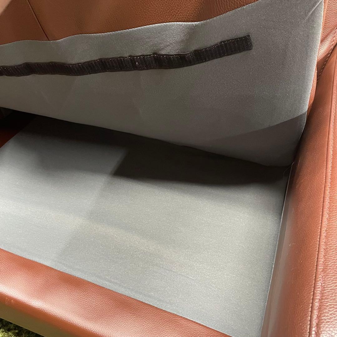 MUJI 無印良品⭐️革張り フェザー　2.5シーターソファー