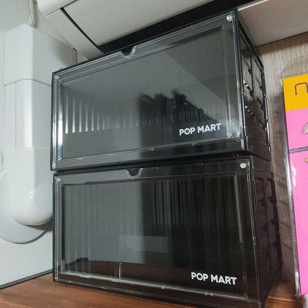 ポップマート　ルミナスケース　ブラック2個セット