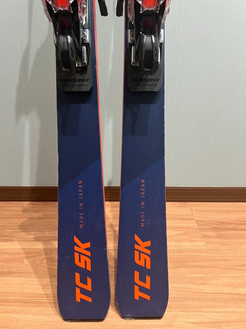 オガサカOGASAKA TC-SK スキー 板 SR585 ビンディング付き