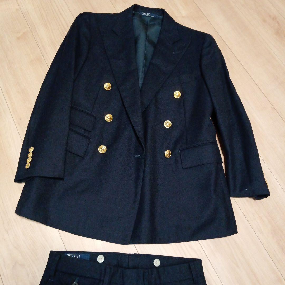 ラルフローレン スーツ 金ボタン ブレザー