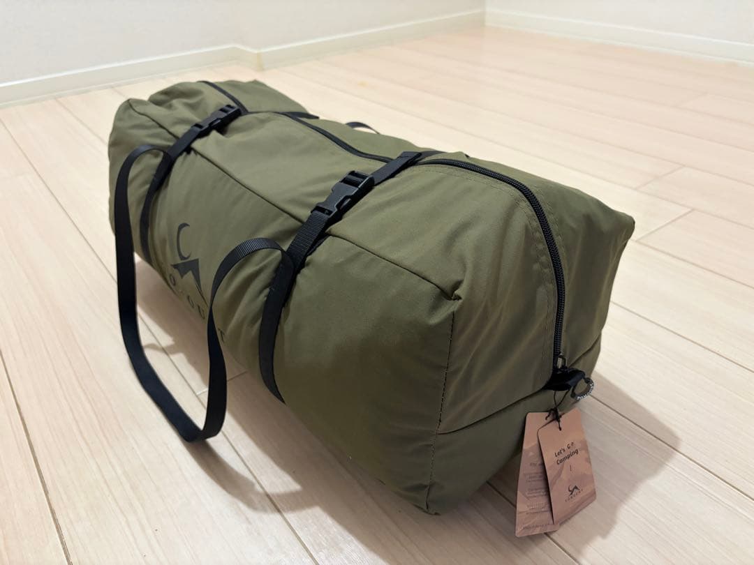 美品 TOMOUNT パップテント TC ソロテント　自立式　インナー付き