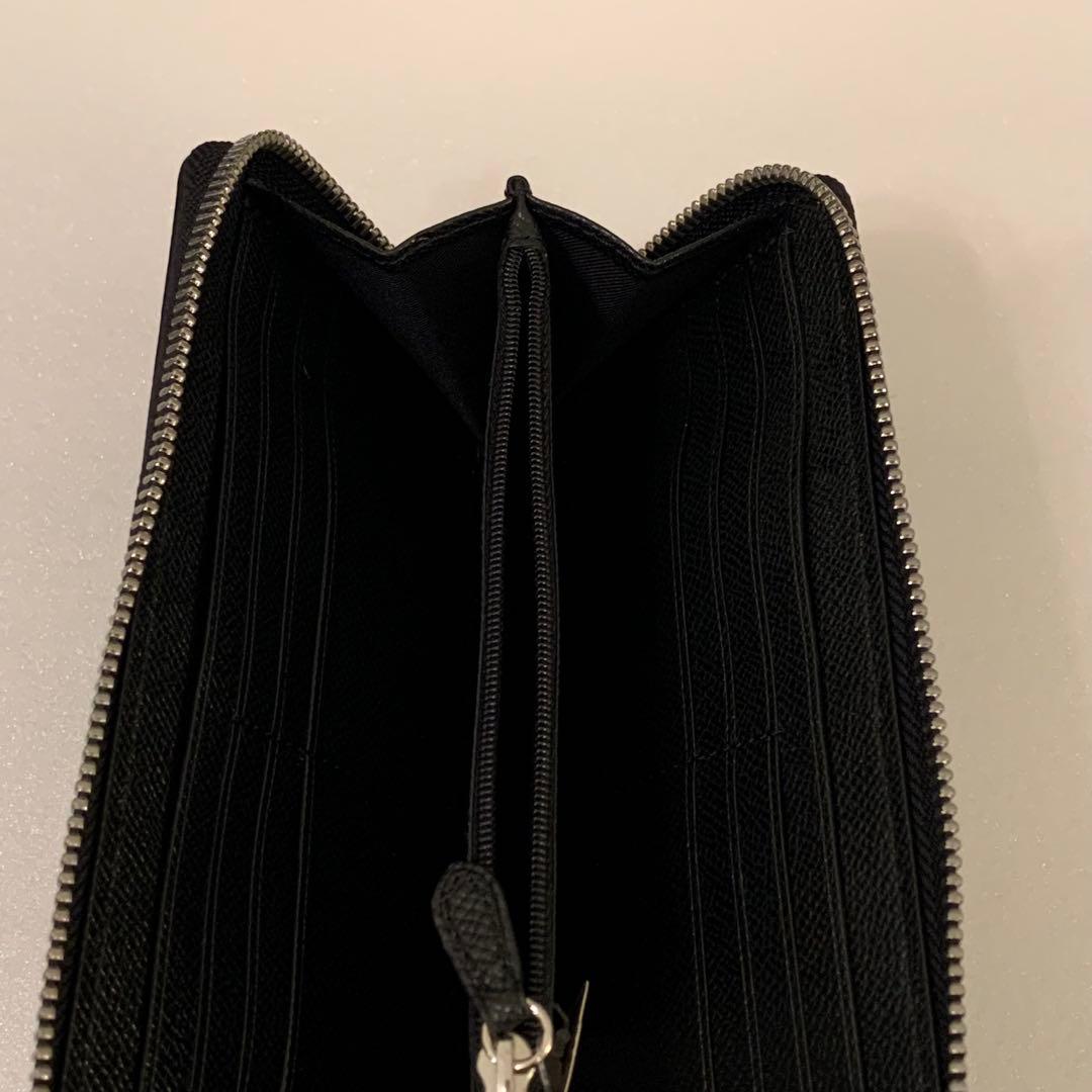 ⭐️必見⭐️未使用⭐️COACH⭐️コーチ⭐️長財布⭐️ブラックシルバー⭐️メタリック⭐️レザー