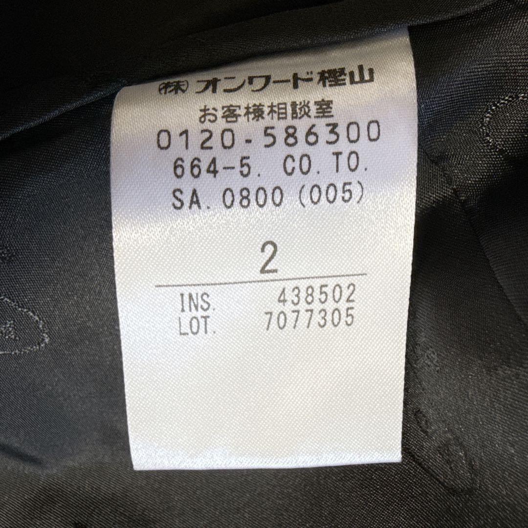 23年 TOCCA トッカ CUSHY ノーカラーフェイクファーコート ブラック