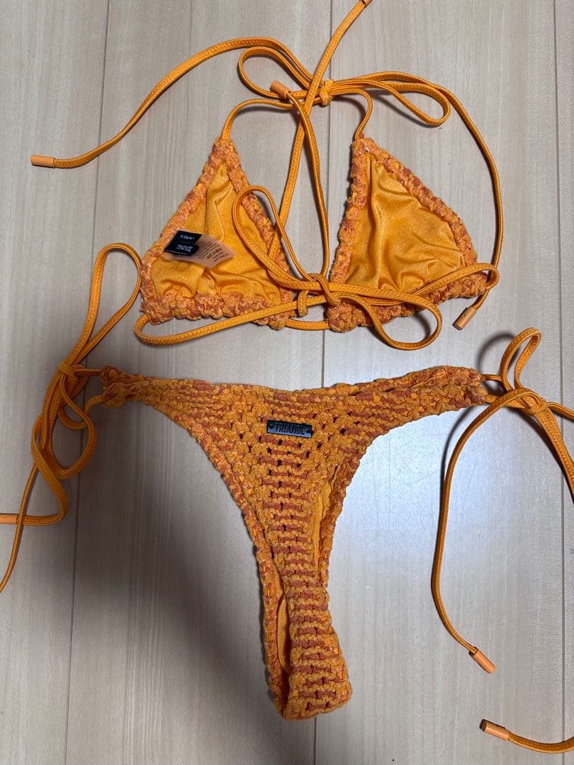 TRIANGL オレンジ セパレート水着 S