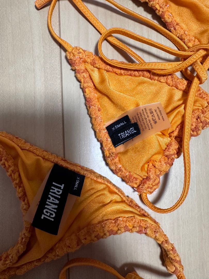 TRIANGL オレンジ セパレート水着 S