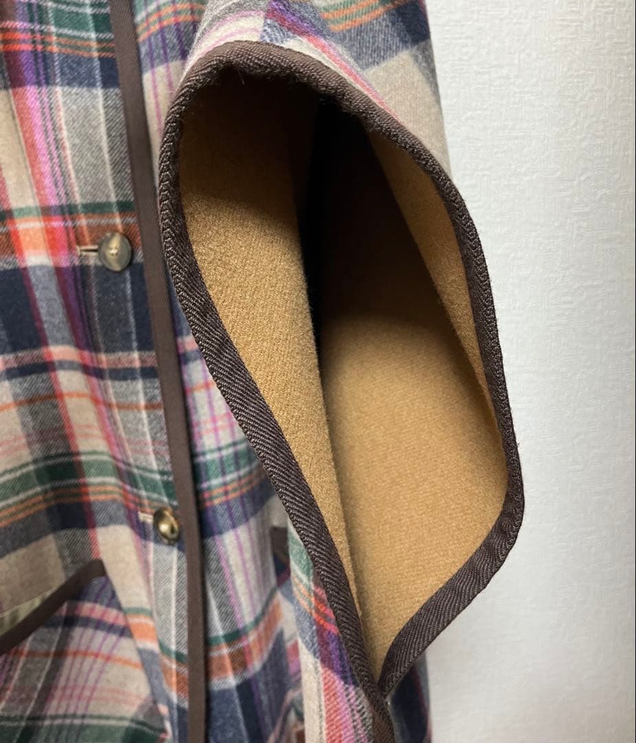 【最終価格】weekend max mara リバーシブルケープコート ポンチョ