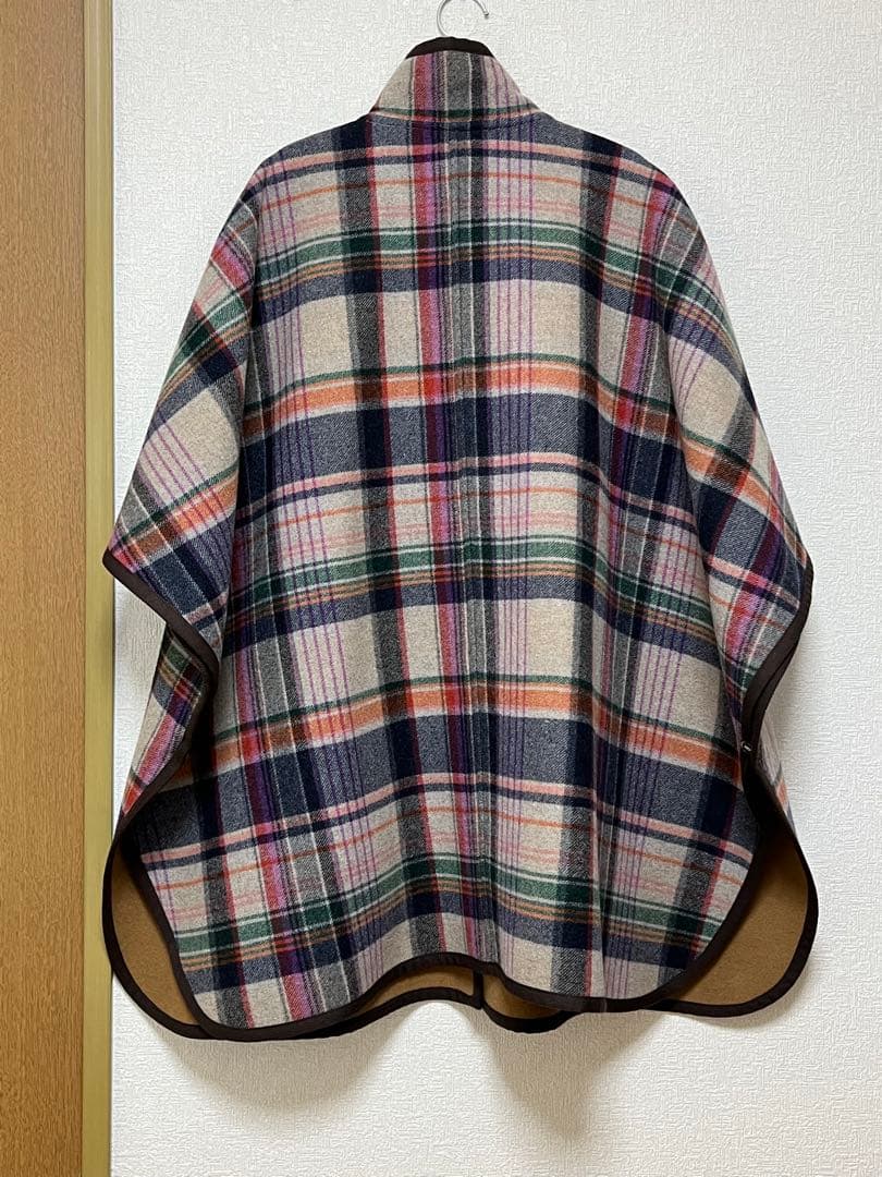 【最終価格】weekend max mara リバーシブルケープコート ポンチョ