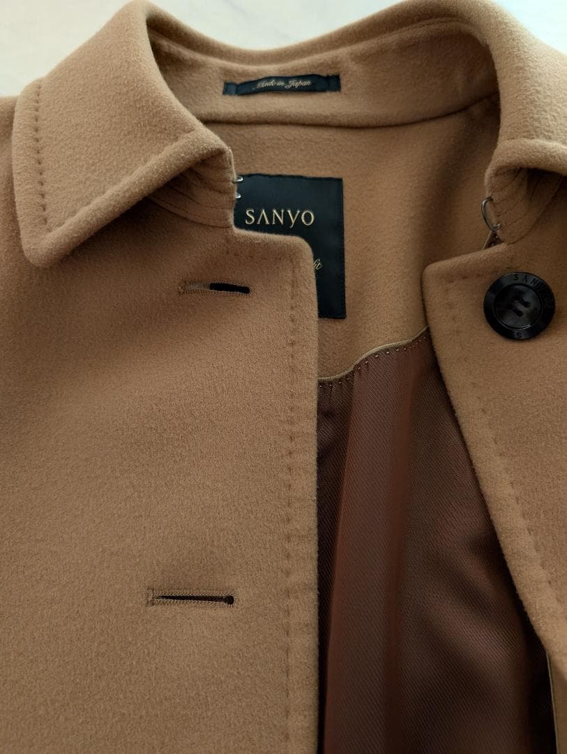 tomoさん専用【美品/裏地キュプラ100%】ステンカラーコート