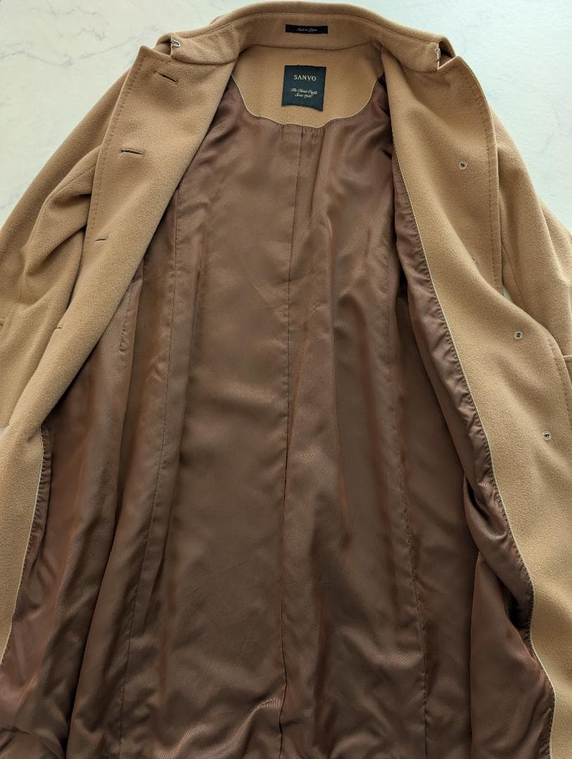 tomoさん専用【美品/裏地キュプラ100%】ステンカラーコート