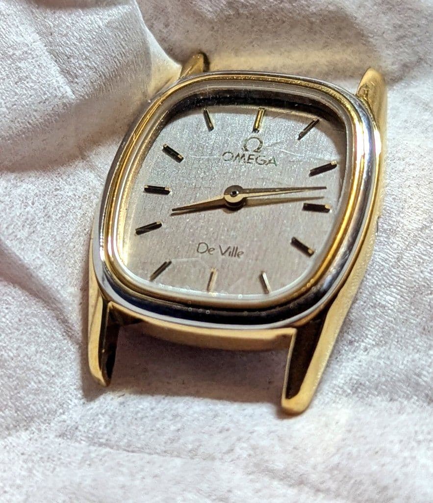 ☆最終超特価☆OMEGA De Ville 腕時計 1387 電池ベルト新品