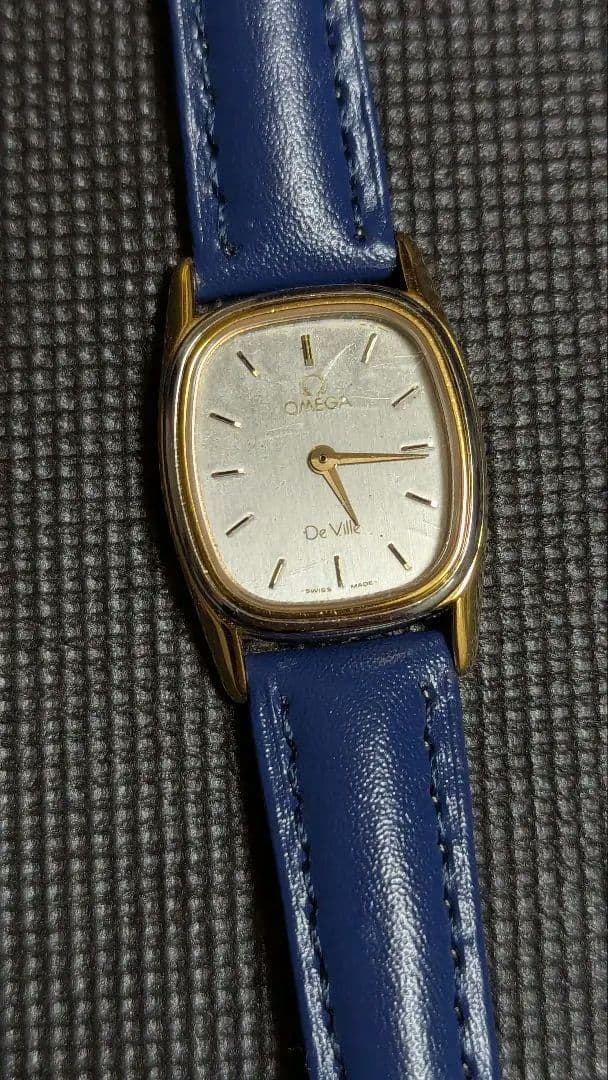☆最終超特価☆OMEGA De Ville 腕時計 1387 電池ベルト新品